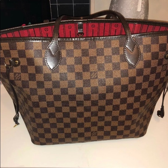 Pre-Owned Neverfull MM damier ebene - Picture 2 of 6